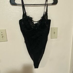 Black Lace Bodysuit